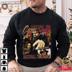 Nicolas Cage Popular Movie Meme Vintage 90s Bootleg T Shirt (2)