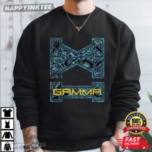XI Gamma Blue Varsity Maize Black 2025 T Shirt (1)