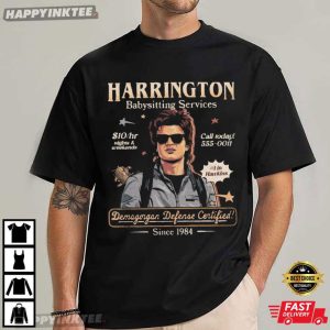 Harrington Babysitting Services Funny Stranger Things T Shirt (4)