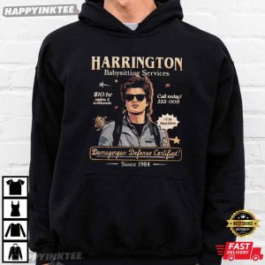 Harrington Babysitting Services Funny Stranger Things T Shirt (2)