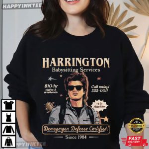 Harrington Babysitting Services Funny Stranger Things T Shirt (3)