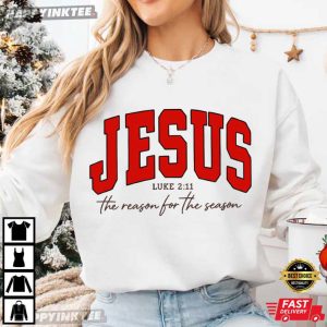 Jesus Christian Christmas Bible Verse Faith T Shirt (4)