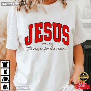Jesus Christian Christmas Bible Verse Faith T Shirt (2)