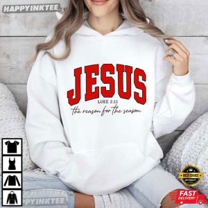 Jesus Christian Christmas Bible Verse Faith T Shirt (3)