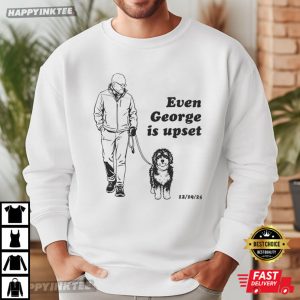 Even George Is Upset Man Walking Dog Kennedy Center Washington T Shirt (4)