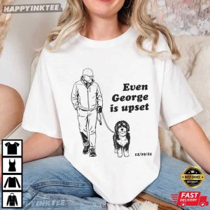 Even George Is Upset Man Walking Dog Kennedy Center Washington T Shirt (1)