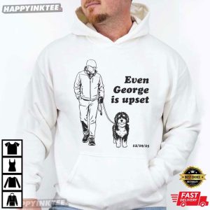 Even George Is Upset Man Walking Dog Kennedy Center Washington T Shirt (2)