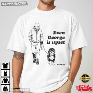 Even George Is Upset Man Walking Dog Kennedy Center Washington T Shirt (3)