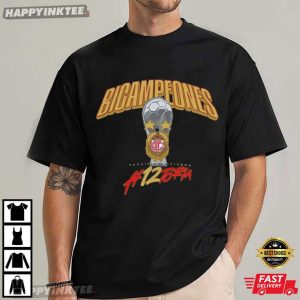 Toluca Bicampeones Foto Liga MX 2025 2026 Soccer T Shirt (1)