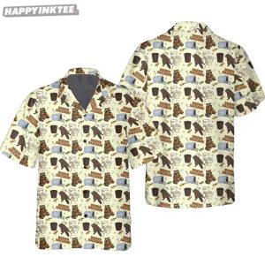 Drunk Raccoon Trash Panda Humor Hawaiian Shirt (1)