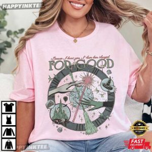 Wicked Change For Good Wizard Defying Gravity Broomstick Magic T Shirt (2)