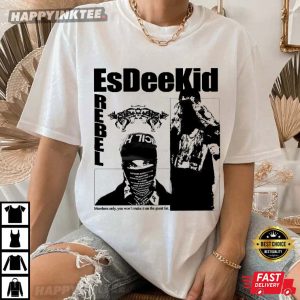 EsDeeKid Rebel Rapper Limited T Shirt (2)