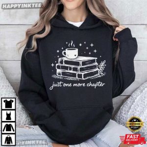 Just One More Chapter Retro Book Lover Gift T Shirt (3)