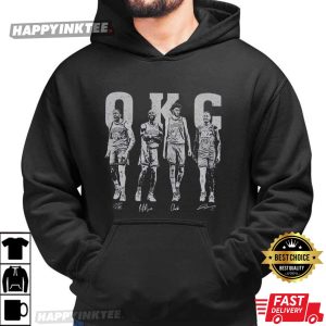 OKC Thunder Shai Gilgeous Holmgren Williams Basketball Vintage T Shirt (7)