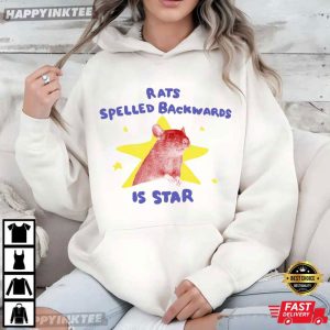 Rats Spelled Backwards Is Star Funny Animal T Shirt (3)