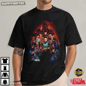 Stranger Things Inspired Horror Sci Fi Movie T Shirt (1)
