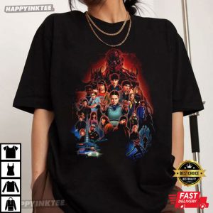 Stranger Things Inspired Horror Sci Fi Movie T Shirt (2)