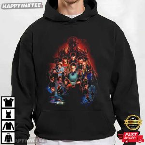 Stranger Things Inspired Horror Sci Fi Movie T Shirt (3)