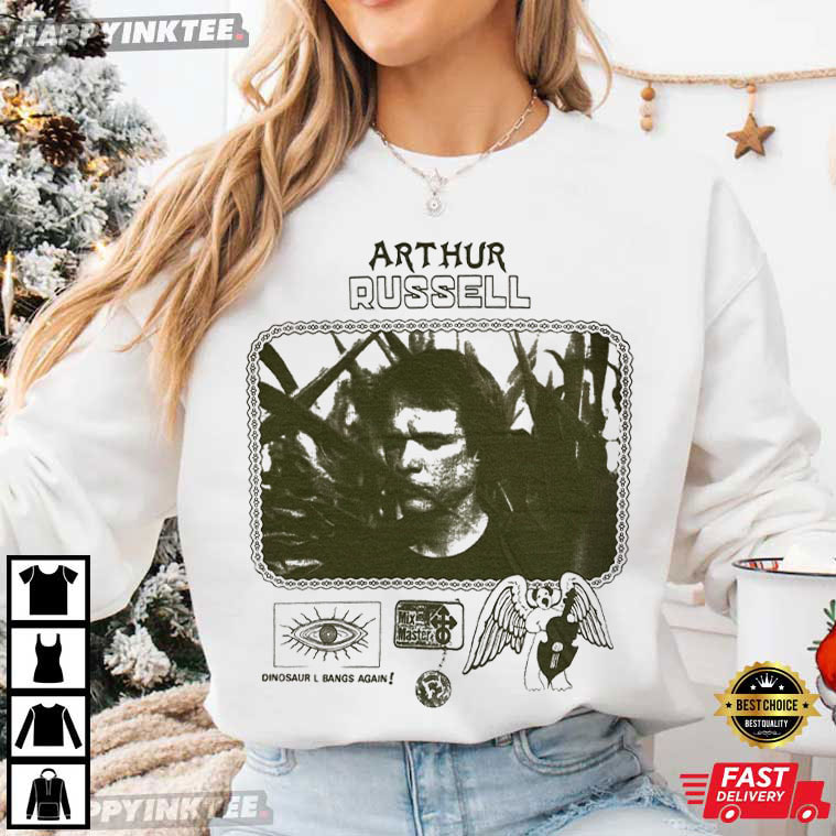 Arthur Russell Dinosaur L Bangs Again Music Lover T-Shirt Arthur Russell Dinosaur L Bangs Again Music Lover T-Shirt