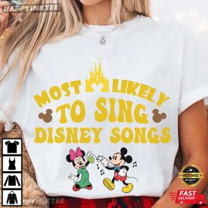 Most Likely To Disney Trip Mickey and Friends Custom Design T Shirt (1)