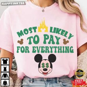 Most Likely To Disney Trip Mickey and Friends Custom Design T Shirt (2)