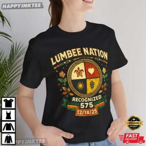 Lumbee Nation Tribe Federal Recognition Commemorative T Shirt (2)