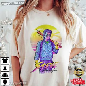 Steve Harrington Stranger Things TV Show Nerdy Geeky T Shirt (2)