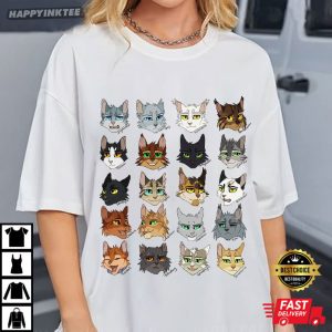 Cats Clans Erin Hunter Bookish T Shirt (2)