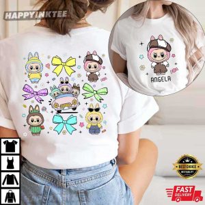 Labubu Cute Monster Bunny Doll Custom Character T Shirt (4)