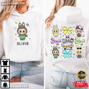 Labubu Cute Monster Bunny Doll Custom Character T Shirt (2)