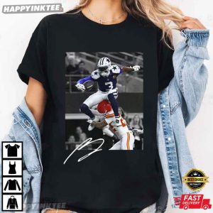 George Pickens Jumping Dallas Cowboys Football Vintage T Shirt (2)