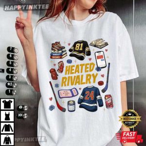 Heated Rivalry Hollander Rozanov LGBT Love Hockey T Shirt (1)