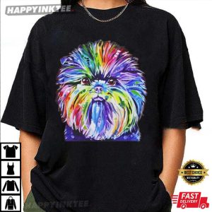 Rainbow Dog Art Limited Edition T Shirt (2)