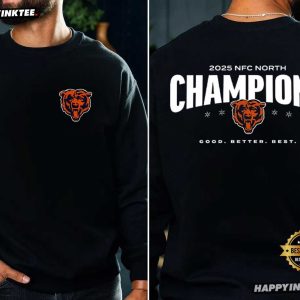 NFC North Champions Chicago Bears Football T Shirt (1)