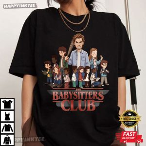 Stranger Things The Baby Sitters Club Steve Harrington Fan Gift T Shirt (1)