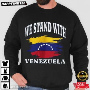 We Stand With Venezuela Maduro Capture 2026 T Shirt (4)
