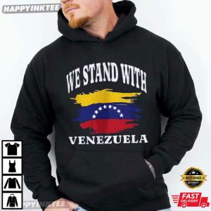 We Stand With Venezuela Maduro Capture 2026 T Shirt (3)