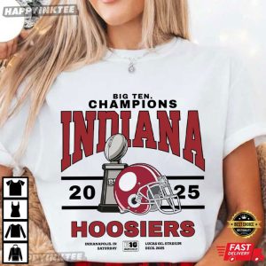 Indiana Hoosiers Big Ten Champions IU College Football Gift T Shirt (2)