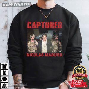Maduro Captured Venezuela Libre 2026 Venezuelan Freedom Fighter T Shirt (3)
