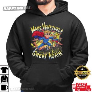 Make Venezuela Great Again Trump Political Satire T Shirt (4)