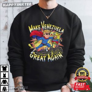 Make Venezuela Great Again Trump Political Satire T Shirt (3)