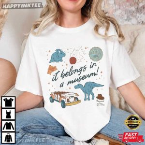 Belongs In A Museum Dinosaurs Lover T Shirt (2)
