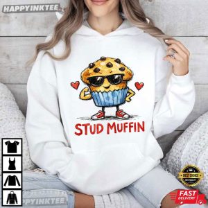 Boys Stud Muffin Chocolate Chip Valentine's Day T Shirt (2)