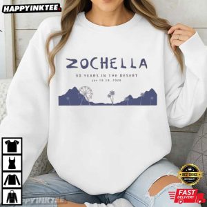 Zochella 30 Years In The Desert T Shirt (3)