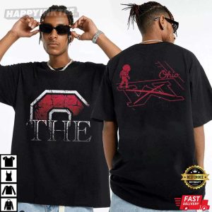 Brutus Ohio State Buckeyes Snow Fan Football Erase The M Rivalry T Shirt (1)