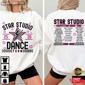 Dance Star Studio Competition Dance Team 2025–2026 Season T Shirt (2)