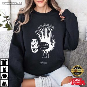 Studio RSP Weird Art Concerned Monster Girlfriend T Shirt (4)