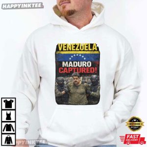 Venezuela Maduro Captured Free Venezuela Political Protest T Shirt (2)
