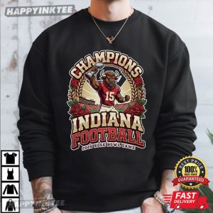 Champions Indiana Football 2026 Rose Bowl Game Hoosiers T Shirt (1)