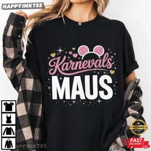 Alaaf Karneval Köln Lustiges Karnevals Maus Fasching Party T-Shirt